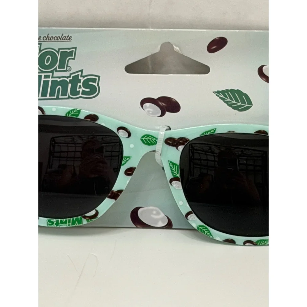 Junior Mints Childrens Sunglasses Mint Green Candy Novelty UV Protection Ages 3+